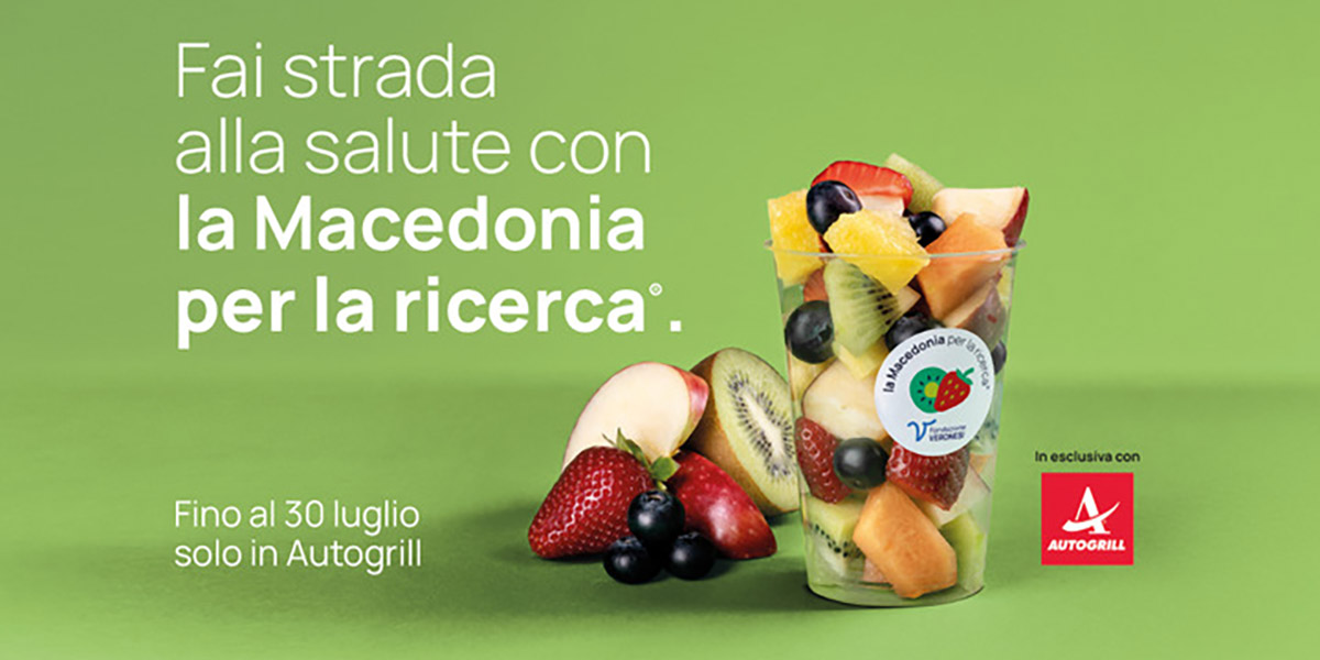 Al via la seconda edizione de "La macedonia per la ricerca"